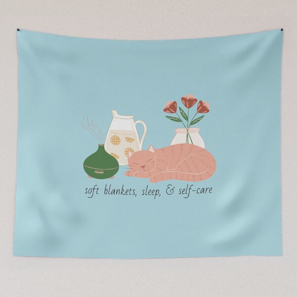 Item preview, The Essentials: Soft blankets, Sleep, and Self-Care  designed and sold by Cozy-Home10.
