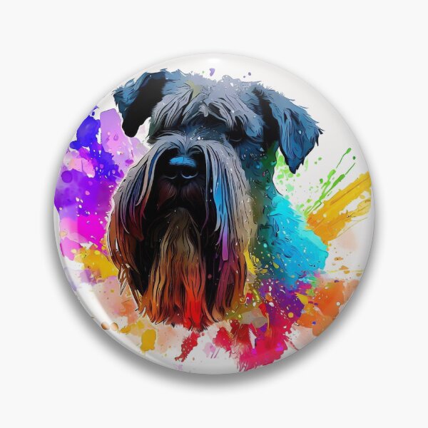 Item preview, Giant Schnauzer Splash Art designed and sold by The Digital Compass.