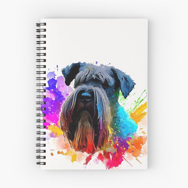 Item preview, Giant Schnauzer Splash Art designed and sold by The Digital Compass.