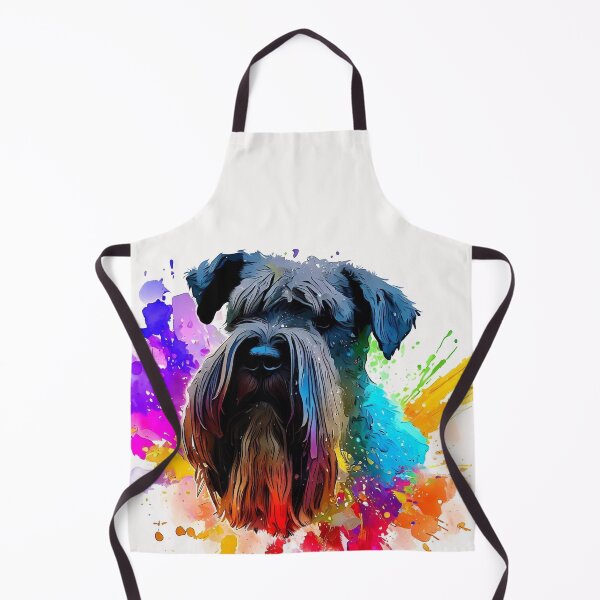 Item preview, Giant Schnauzer Splash Art designed and sold by The Digital Compass.