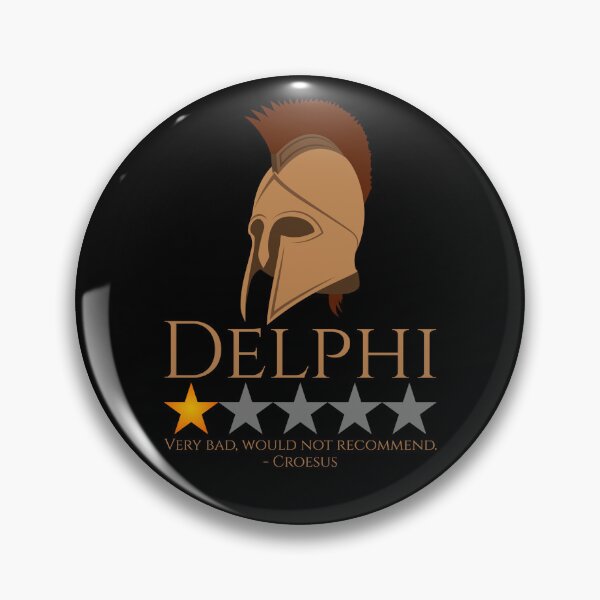Item preview, Ancient Greek History Meme - Delphi - Oracle Of Apollo designed and sold by Styrman.