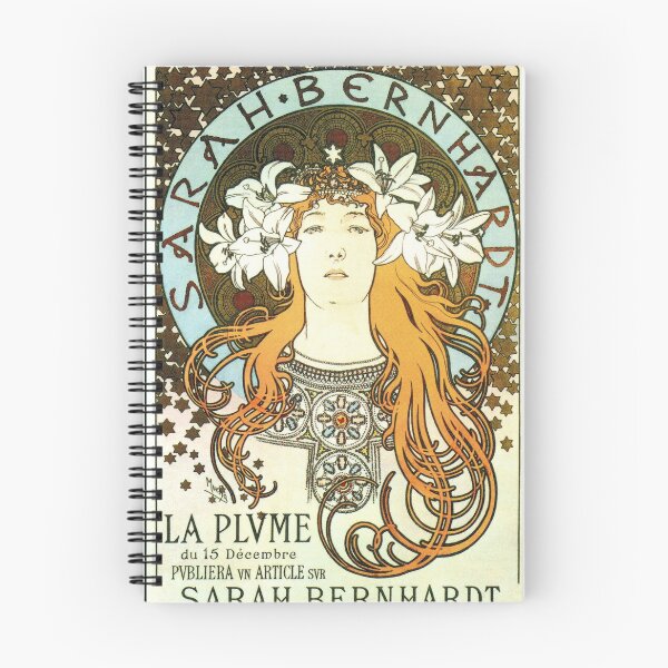 Item preview, Vintage art nouveau Alfons Mucha Sarah Bernhardt designed and sold by aapshop.