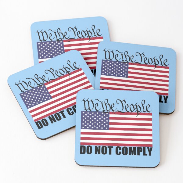 Item preview, We the People do not comply! American Health Freedom 2023 Trending News designed and sold by SGNorton.