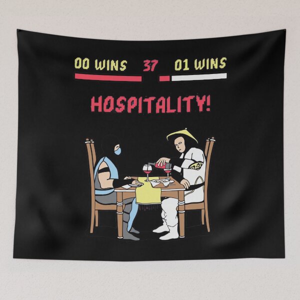 Artikelvorschau, Mortal Hospitality Kombat entworfen und verkauft von snffyztpqsa73.