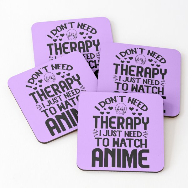 Item preview, Anime Therapy: Finding Solace in Animated Worlds designed and sold by QuadMacDesigns.
