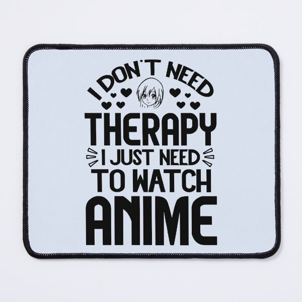 Item preview, Anime Therapy: Finding Solace in Animated Worlds designed and sold by QuadMacDesigns.