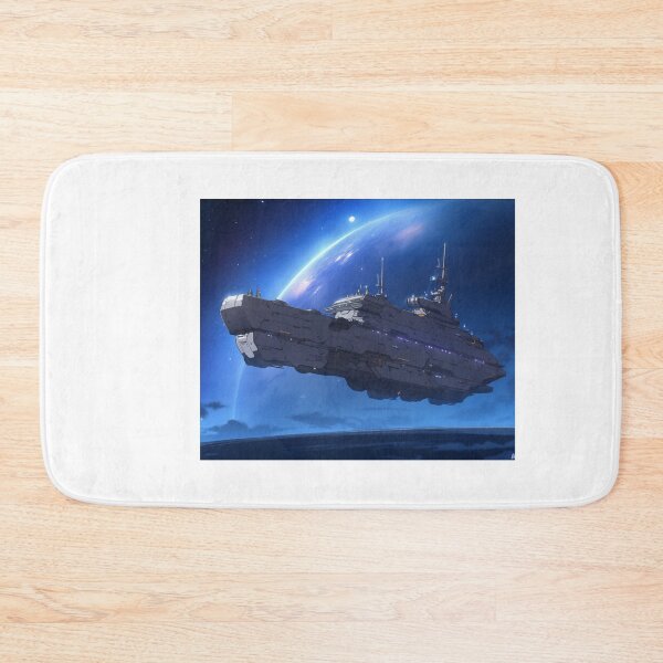 Item preview, Starship Flying Through Space designed and sold by Daytalk.