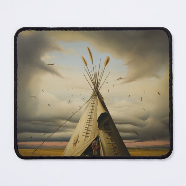 Item preview, Martian at Entrance to Tipi on Mars designed and sold by Peter LOPEZ.