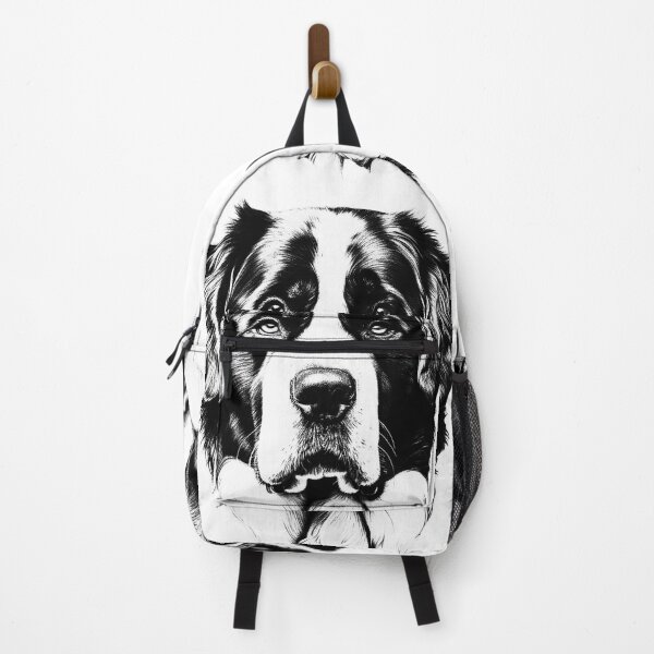 Item preview, Saint Bernard T-shirt Art Sticker designed and sold by allthis.