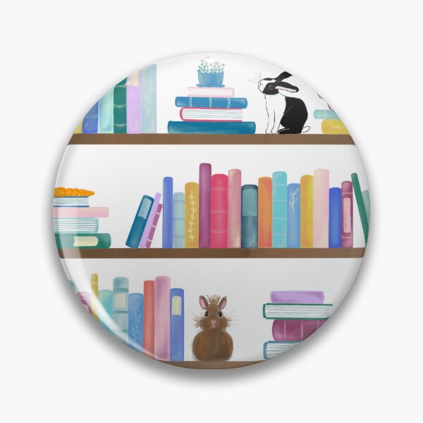 Item preview, Bunny Bookshelf II designed and sold by Emma Mildred Cowell.