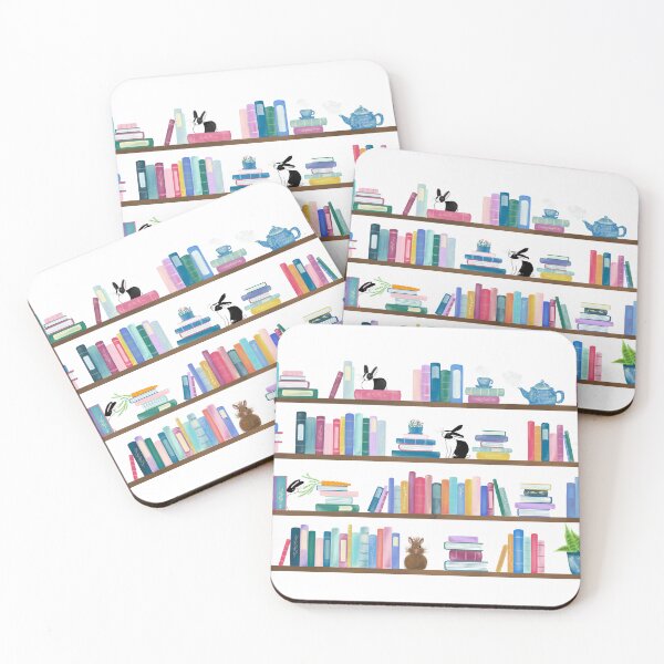 Artikelvorschau, Hasen-Bücherregal II entworfen und verkauft von Emma Mildred Cowell.