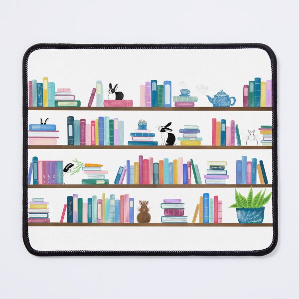 Item preview, Bunny Bookshelf II designed and sold by Emma Mildred Cowell.