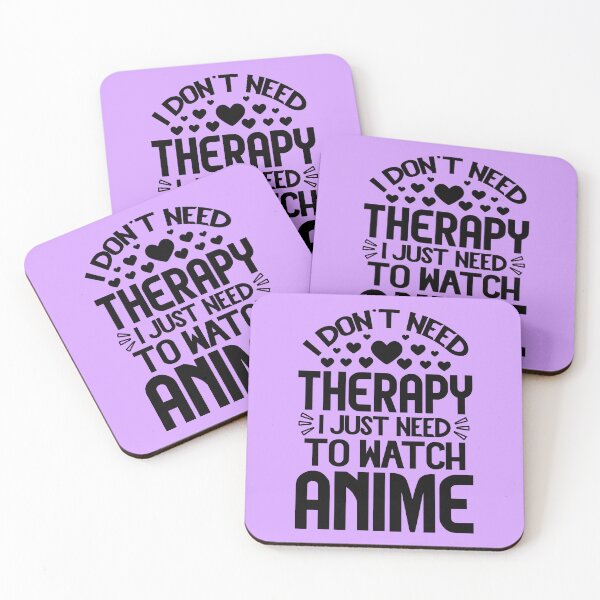 Item preview, Anime Therapy: Healing Through Animated Worlds" designed and sold by QuadMacDesigns.
