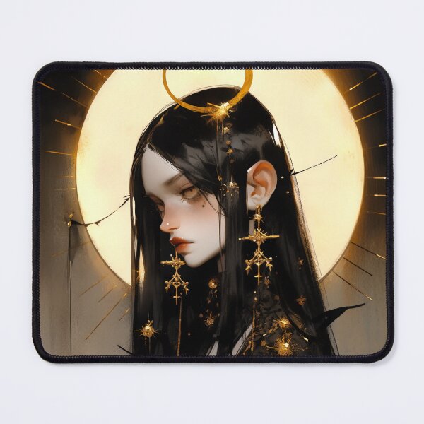 Item preview, Cool Sun Halo Goth Anime Girl designed and sold by bubblegoth.