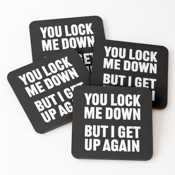 Item preview, You Lock me down but I get up again - Lockdown 	 		 designed and sold by lvzrican98.