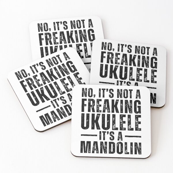 Item preview, No It's Not A Freaking Ukulele It's A Mandolin designed and sold by kamrankhan.