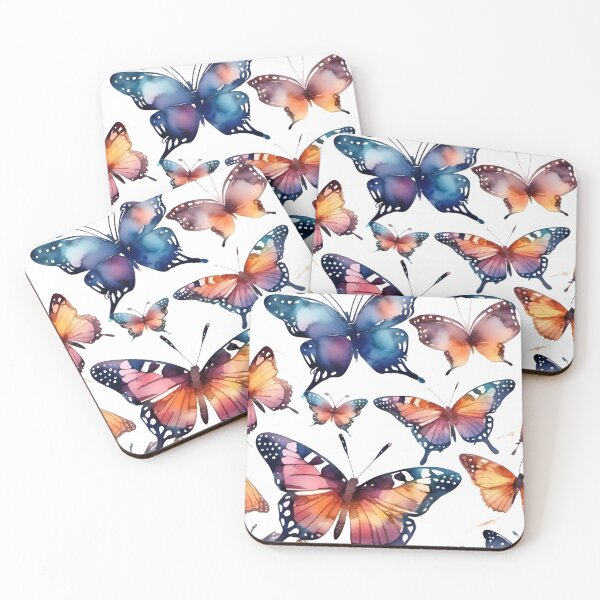 Item preview, butterflies pattern designed and sold by DRAGONFIASCO.