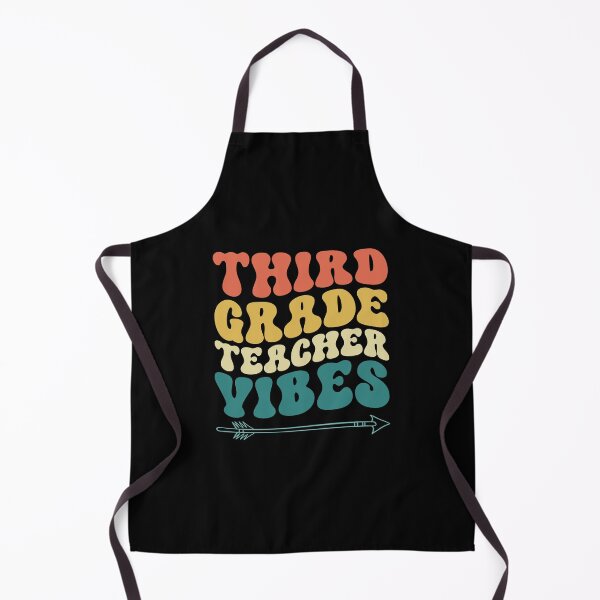 Item preview, Third Grade Teacher Vibes Retro designed and sold by kamrankhan.