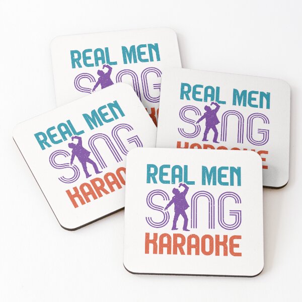 Item preview, Real Men Sing Karaoke designed and sold by jaygo.