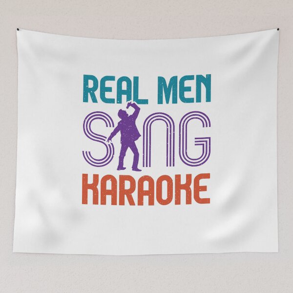 Item preview, Real Men Sing Karaoke designed and sold by jaygo.