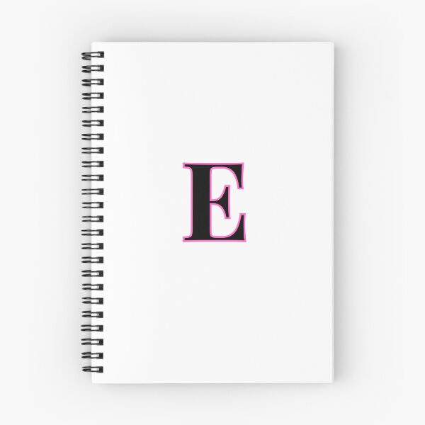 Item preview, "E" Initial Lettering Personalization Aesthetic  designed and sold by littlerotten thing.