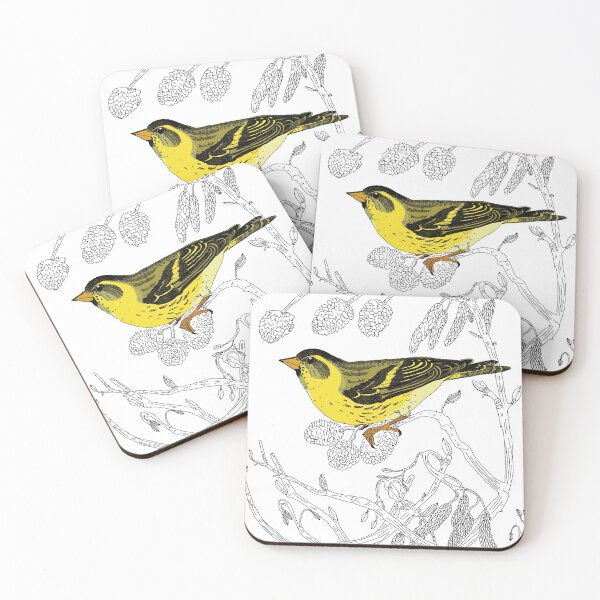 Item preview, Technicolour Siskin designed and sold by CLillustrations.