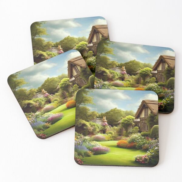 Item preview, cottage in a english country garden designed and sold by nigejohn.