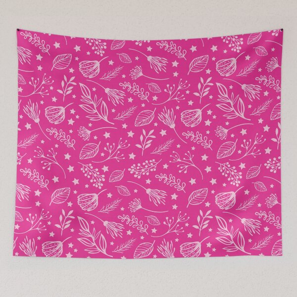Item preview, Pink Flower Pattern designed and sold by stareongroup.