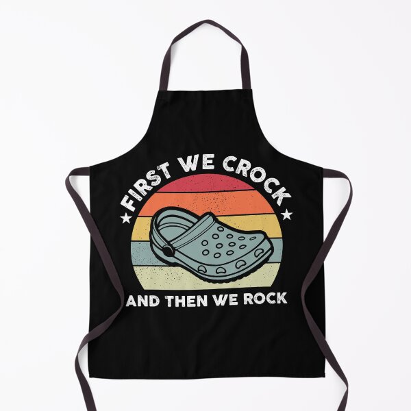 Item preview, First We Crock And Then We Rock Retro Vintage designed and sold by 26funy.
