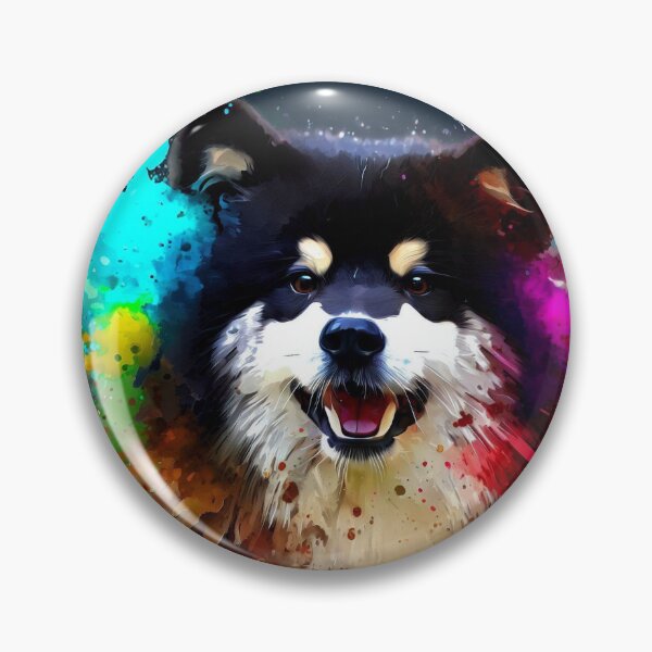 Item preview, Karelian Bear Dog Splash Art designed and sold by The Digital Compass.