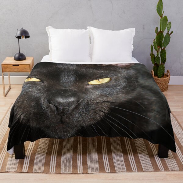 Item preview, Halloween Black Cat close up! designed and sold by LifeSpice.