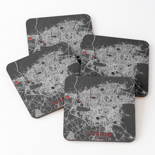 Item preview, Tehran City Map of Iran - Oriental designed and sold by deMAP.