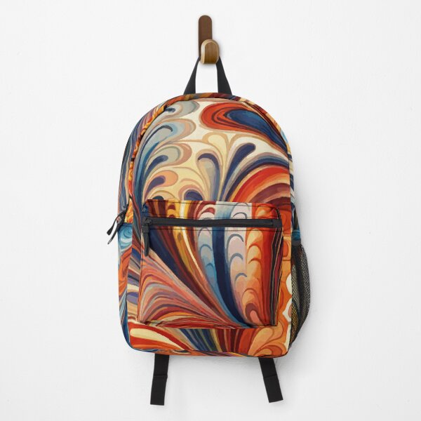 Item preview, Vibrant Italian Marbled Paper Marble Swirl designed and sold by Vicky Brago-Mitchell®.
