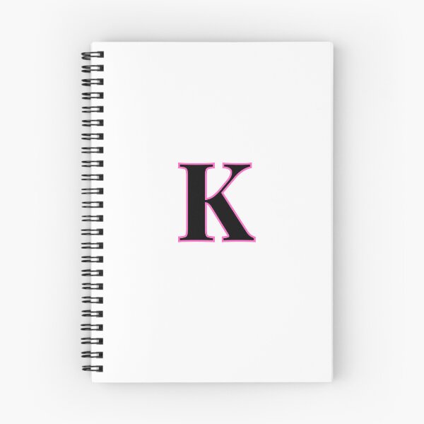 Item preview, "K" Initial Lettering Personalization Aesthetic  designed and sold by littlerotten thing.