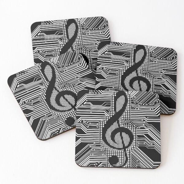 Item preview, Electronic Music: Treble Clef Circuit designed and sold by PlaytonicMedia.