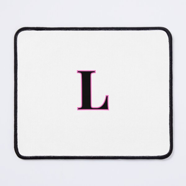 Item preview, "L" Initial Lettering Personalization Aesthetic  designed and sold by littlerotten thing.