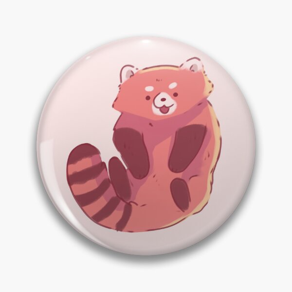 Item preview, Red panda illustration  designed and sold by Mayarart.