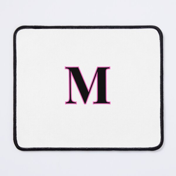Item preview, "M" Initial Lettering Personalization Aesthetic  designed and sold by littlerotten thing.