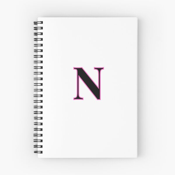 Item preview, "N" Initial Lettering Personalization Aesthetic  designed and sold by littlerotten thing.