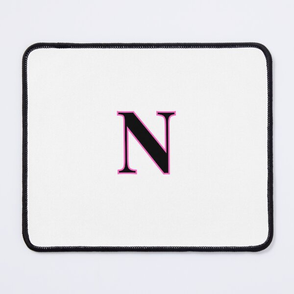 Item preview, "N" Initial Lettering Personalization Aesthetic  designed and sold by littlerotten thing.