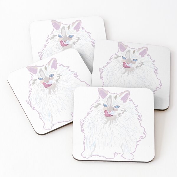 Item preview, White Cat designed and sold by boberweiser.
