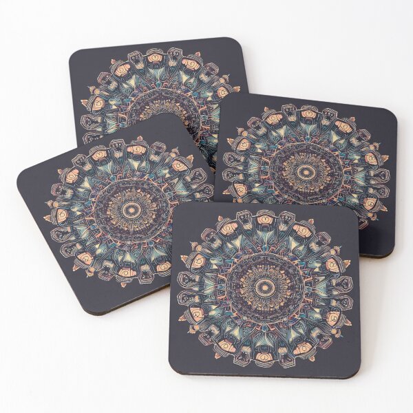 Item preview, Futuristic mandala, boho style designed and sold by Not/Applicable UK.