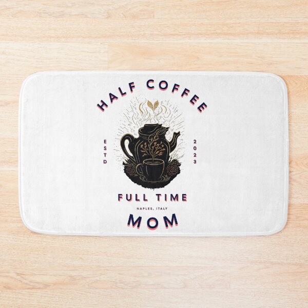Item preview, Mom fuel, half coffe full time mom designed and sold by Top-Bot.