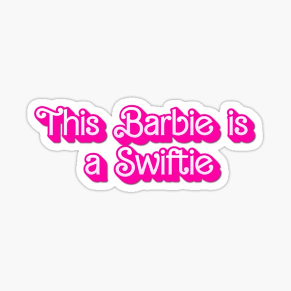 Swiftie Pink Sticker