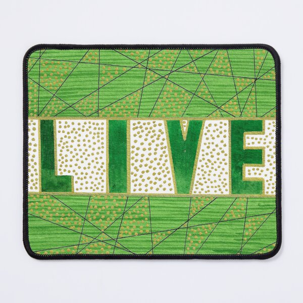 Item preview, Green LIVE designed and sold by InspiringLines.