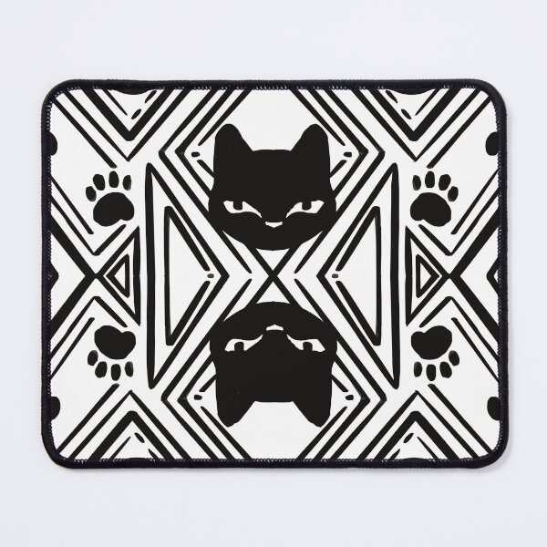 Item preview, Geometric Black Cat designed and sold by Amysartoffaces.