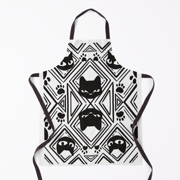 Item preview, Geometric Black Cat designed and sold by Amysartoffaces.