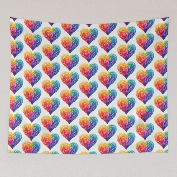 Item preview, Pride rainbow heart designed and sold by MorganW83.