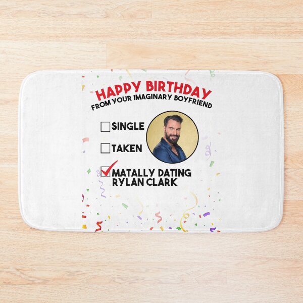 Item preview, Relationship status - Mentally Dating Rylan Clark - Birthday card designed and sold by POPCulturejb.