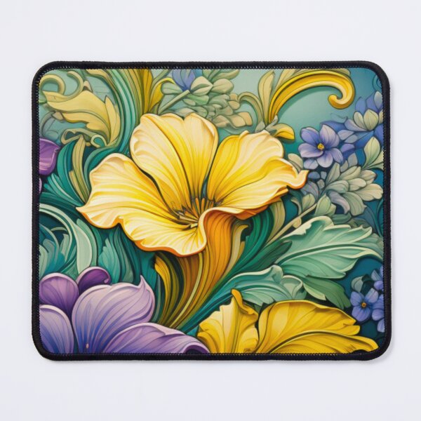 Item preview, Spring Flower Painting Print Background designed and sold by PaperieJennifer.